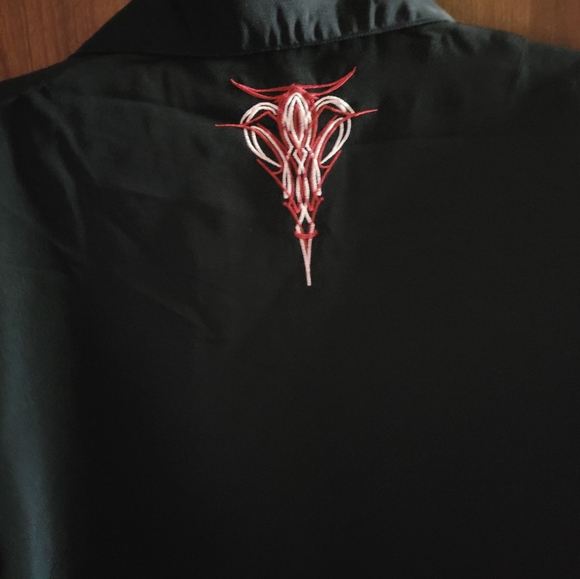 SKULL 💀  HELMET CAMP SHIRT - Picture 7 of 8